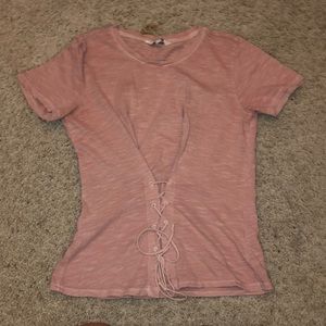 Lucky Brand Light Pink T-Shirt